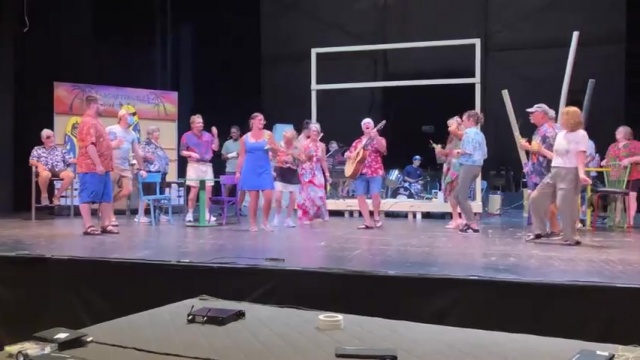 Dress rehearsal for 'Escape to Margaritaville'